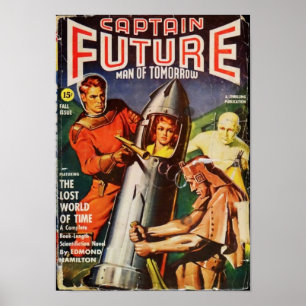 Captain Future -- the  Lost World of Time Poster
