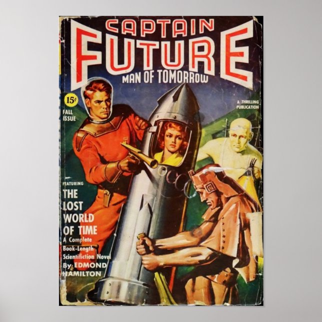 Captain Future -- the  Lost World of Time Poster (Front)
