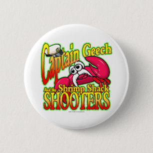 Captain Geech 6 Cm Round Badge