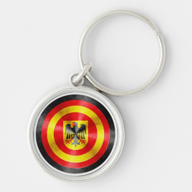 Captain Germany Hero Shield Key Ring (Front)