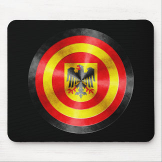 Captain Germany Hero Shield Mouse Pad