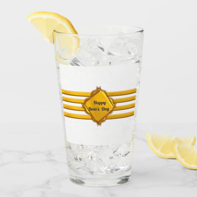 Captain gold stripes glass (Front Ice)