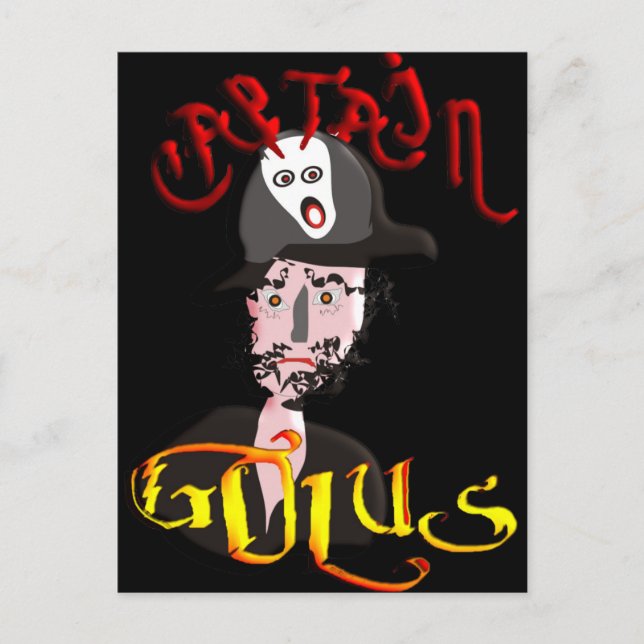 Captain Golus Postcard (Front)