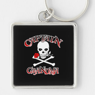 Captain Grandma Key Ring