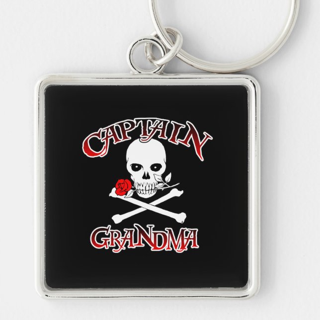 Captain Grandma Key Ring (Front)