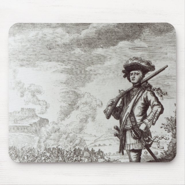 Captain Henry Morgan at the sack Mouse Pad (Front)
