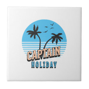 Captain Holiday Ceramic Tile