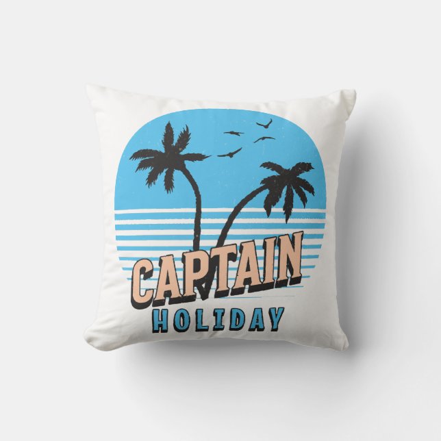 Captain Holiday Cushion (Front)