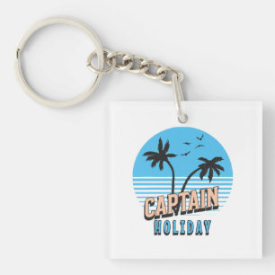 Captain Holiday Key Ring