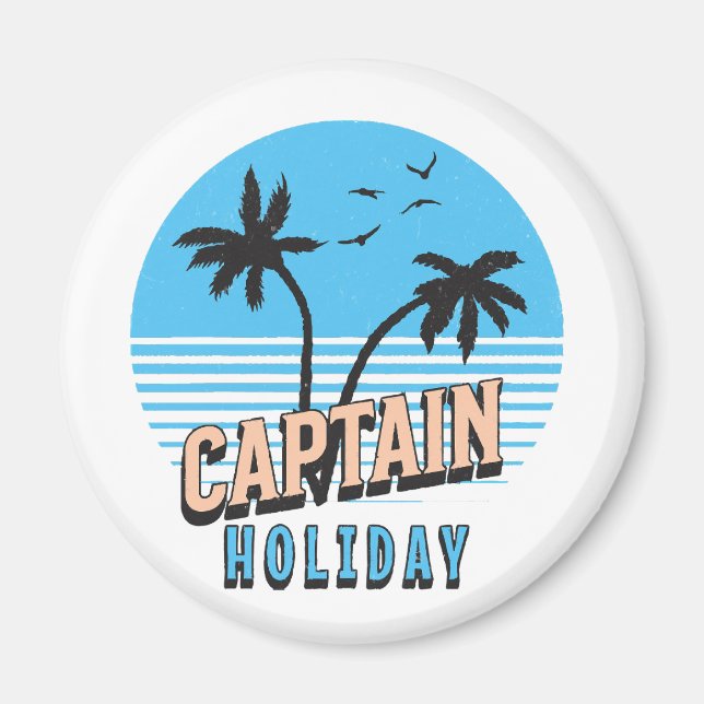 Captain Holiday Magnet (Front)