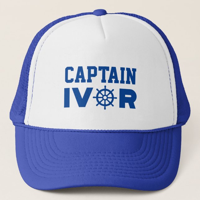 Captain Ivor Trucker Hat (Front)