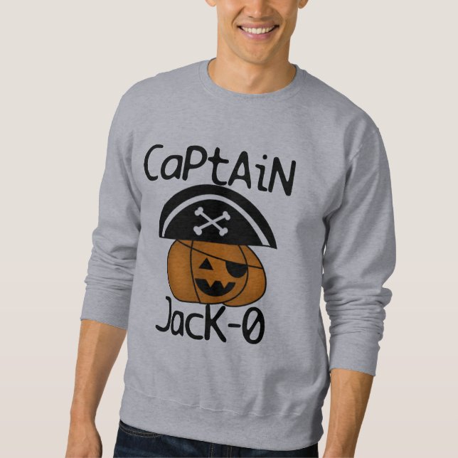 Captain Jack=O Halloween tshirts and gifts (Front)