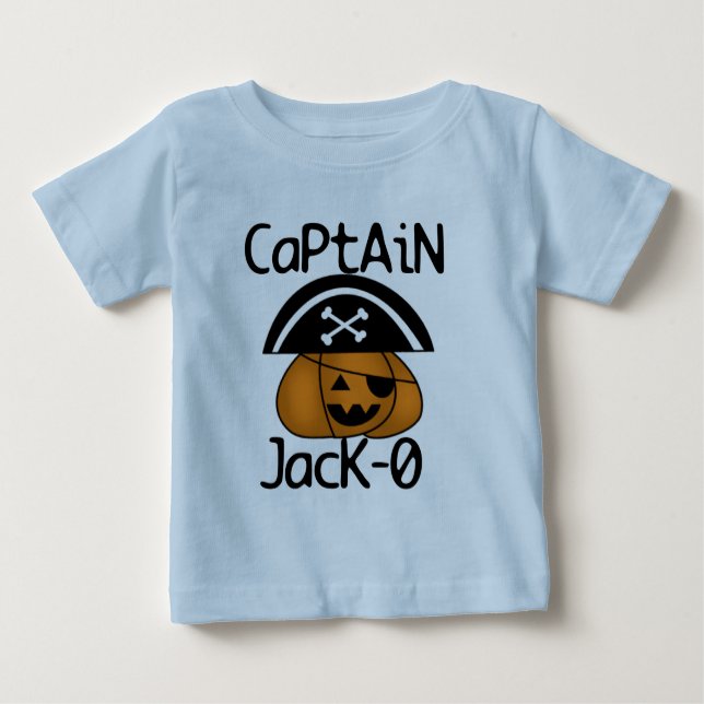 Captain Jack=O Halloween tshirts and gifts (Front)