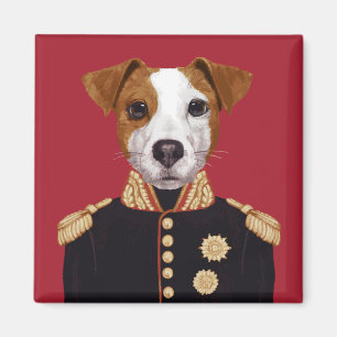 Captain Jack Russell Magnet