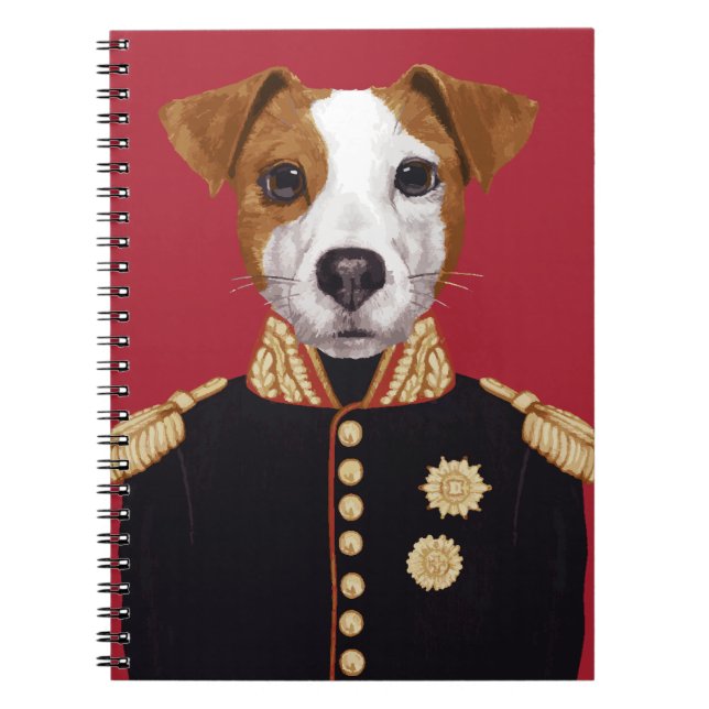 Captain Jack Russell Notebook (Front)