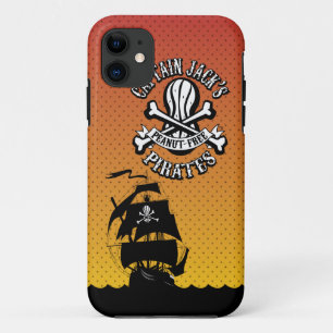 Captain Jack's Peanut-Free Pirates iPhone 5 Case