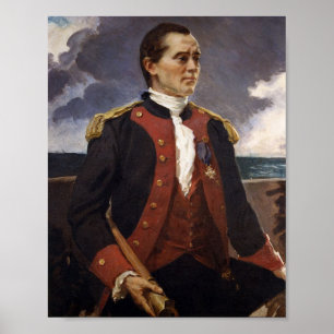 Captain John Paul Jones, Continental Navy Poster
