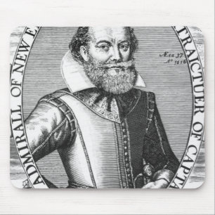 Captain John Smith  1st Governor of Virginia Mouse Pad