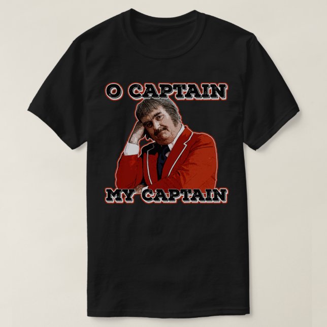 Captain Kangaroo as inspired by Walt Whitman T-Shirt (Design Front)