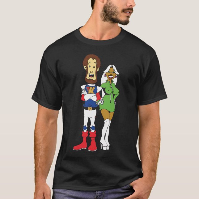 Captain Kremmen - Kenny Everett T-Shirt (Front)