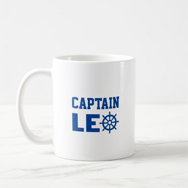 Captain Leo Coffee Mug (Left)