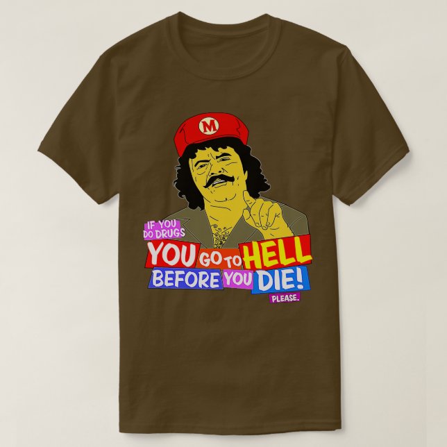 Captain Lou Albano PSA T-Shirt (Design Front)