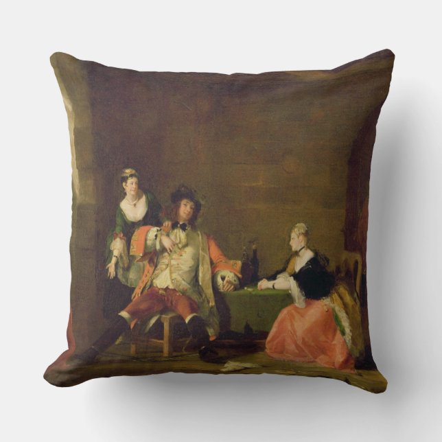 Captain Macheath Upbraided by Polly and Lucy in th Cushion (Front)