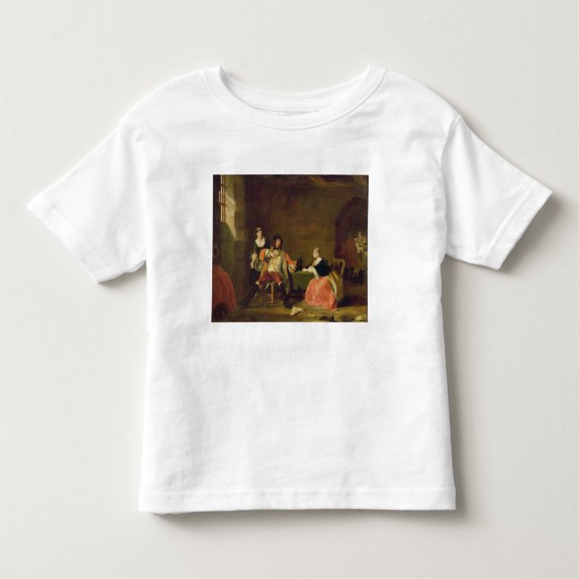 Captain Macheath Upbraided by Polly and Lucy in th Toddler T-Shirt (Front)