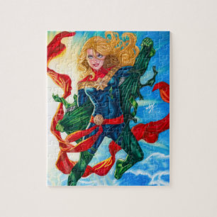 Captain Marvel ~ Carol Danvers Jigsaw Puzzle