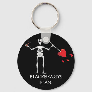 CAPTAIN MAYFLOWER'S Blackbeard Flag Key Ring