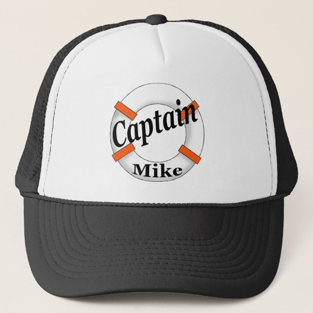 Captain Mike Gear Trucker Hat (Front)