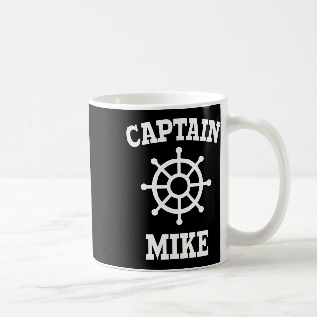 Captain Mike T Shirt  Coffee Mug (Right)