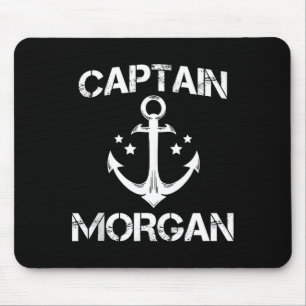 Captain Morgan Funny Birthday Ised Surname Clan Gi Mouse Pad