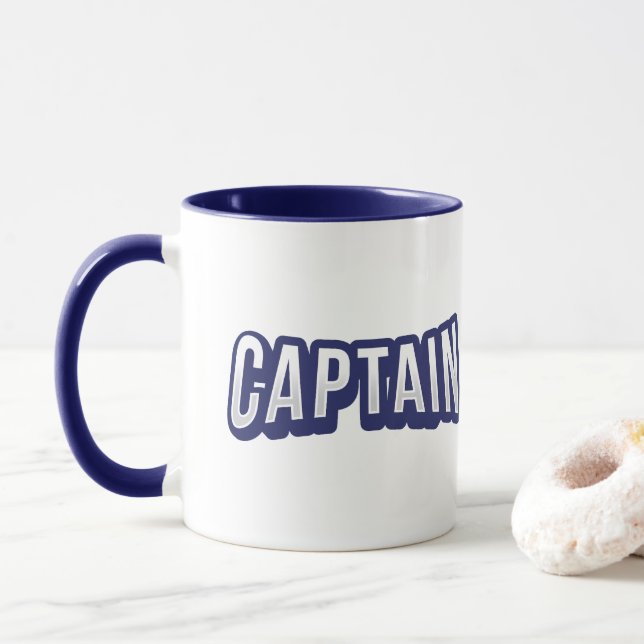 Captain Mug (With Donut)