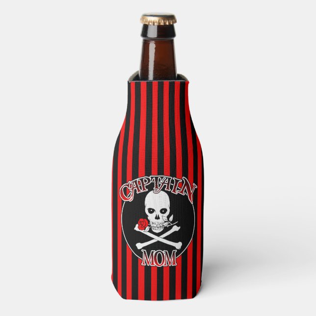 Captain Mum Bottle Cooler (Bottle Front)