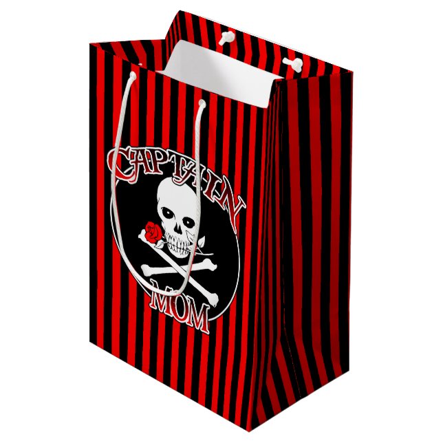 Captain Mum Gift Bag (Front Angled)