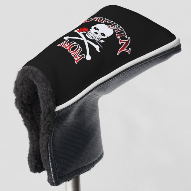 Captain Mum Golf Head Cover (3/4 Front)