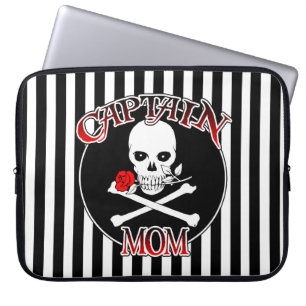 Captain Mum Laptop Sleeve