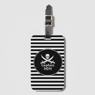 Captain Mum Luggage Tag
