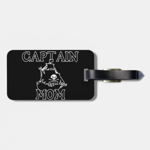 Captain Mum Luggage Tag