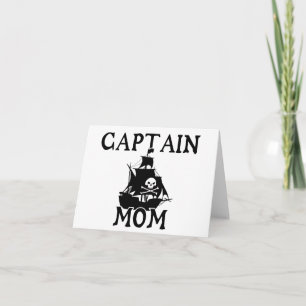 Captain Mum Note Card