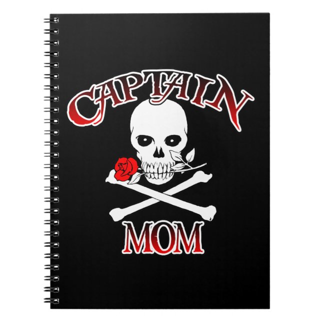 Captain Mum Notebook (Front)