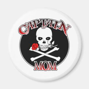 Captain Mum (Rose)Magnet Magnet