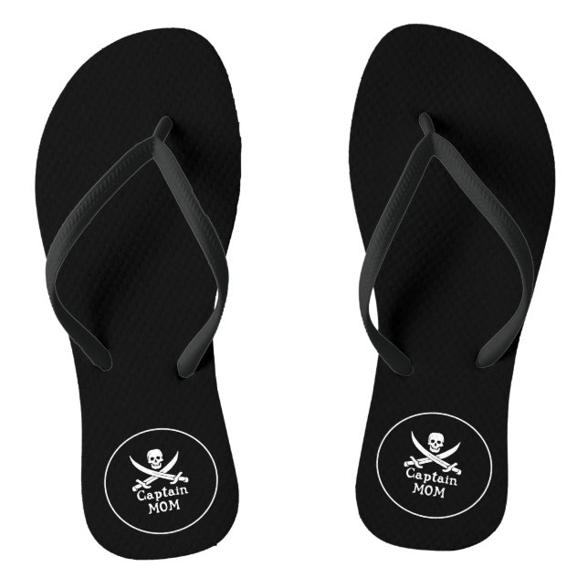 Captain Mum  Thongs (Footbed)