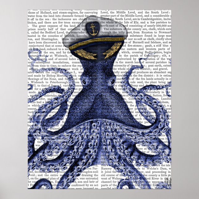 Captain Octopus Poster (Front)
