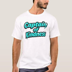 Captain of Kindness – Aqua Pop Comic T-Shirt