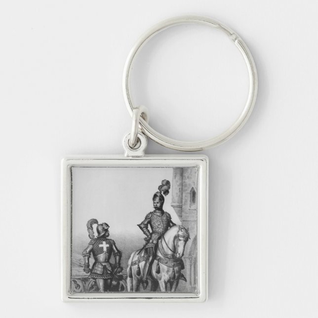 Captain of the archers of Paris Key Ring (Front)