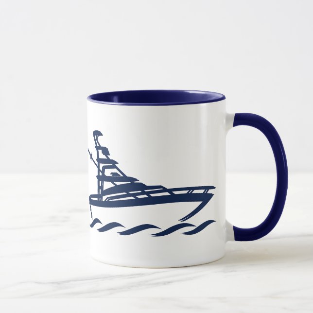 Captain of the Boat (customisable) Mug (Right)