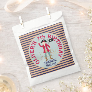 Captain of the Pirate Ship Birthday Party Favour Bag
