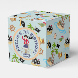 Captain of the Pirate Ship Birthday Party Favour Box